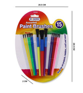 15PCS PAINT BRUSH SET